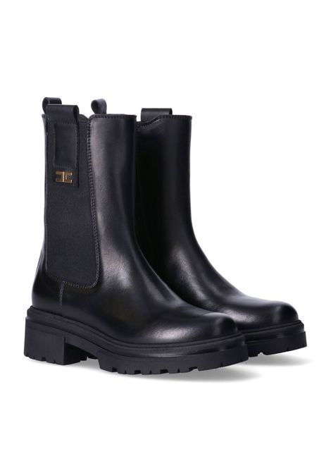 Stivaletti con logo ELISABETTA FRANCHI KIDS | F4A5 E0721 1251999